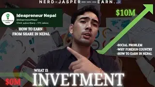 HOW to start earning from Share/Trading in 2082 (complete guidel)| NERD-JASPER #trading #investing