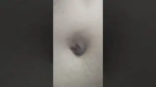 closeup of my belly button