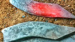 ASMR Rotary Knife Making in a Remote Sumatra Forge | Authentic Ancestral Technique and Teamwork