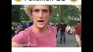POKEMON GO FAKE POKEMON PRANK IN CENTRAL PARK!!! LOGAN PAUL