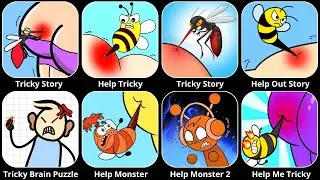 Help Me Tricky Puzzle,Help Me Tricky Story,Puzzle Story,Relaxing Puzzle,Help Monster,Friendly Help