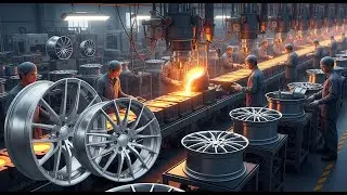 How Alloy Wheels Are Made Using High-Pressure Casting