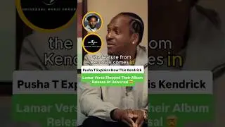 Pusha T объясняет, как куплет Кендрика Ламара остановил выпуск их альбома на Universal Music Group