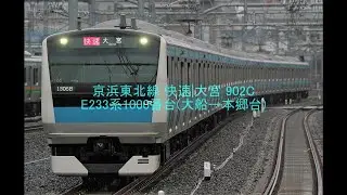 [BVE6]京浜東北・根岸線 快速 902C 土休日ダイヤ(快速|大宮)