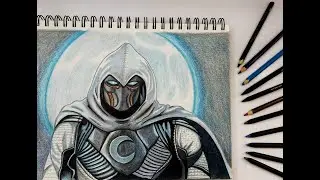 Drawing: Mr.Knight / Moon Knight #drawing #art