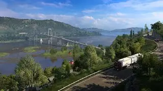 Delivery Floor Tiles from Helsingborg to DSV | Scenic views Nordic Horizon | #ets2