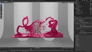 BSLIVE / Controlling Flip Fluid Flow Using Curve in Blender