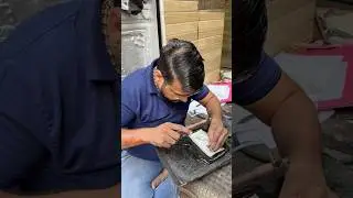 100% Pure Silver Phone Cover Making #shorts #manufacturing