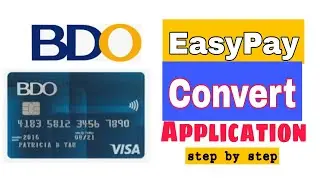 How To Apply EasyPay Convert on BDO Online Banking