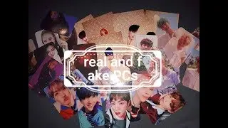 real and fake kpop photocards. is my photocard fake?