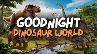 Goodnight Dinosaurs World | Bedtime Stories for Kids and Toddlers | Relaxing Music | Eddy Kids World