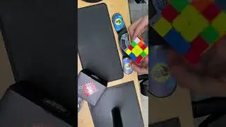 4x4 Solved in 54 Seconds!  #puzzlecube #cubing #viral #fun #rubikscube #4x4 #competition