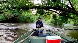 Solo Fishing Adventure on a Small River