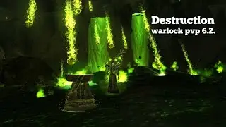 Destro warlock pvp 6.2 Battleground killing spree [wow] Pyroxius Gaming