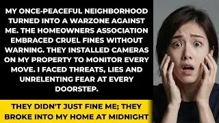 HOA Horror Story: My Homeowners Association's Cruel Fines and Unrelenting Fear Tactics