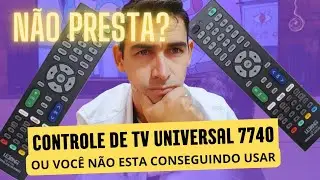 Como configurar controle LE - 7740