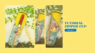 Zipper tumbler cup