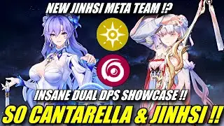 S0 CANTARELLA & JINHSI INSANE DUAL DPS !! New Jinhsi Meta Team !? TOA Gameplay Showcase & Build
