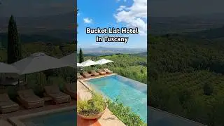 one of the best hotels in Tuscany, Italy! 📍 Castello di Vicarello #luxuryhotel #tuscany #hotels