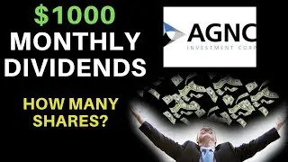 How Many Shares Of Stock To Make $1000 A Month? | AGNC Investment Corp (AGNC)
