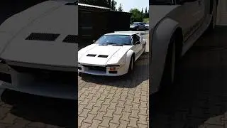 sweet girl is driving the De Tomaso Pantera GT5 #detomaso #detomasopantera #boernerracing #girl