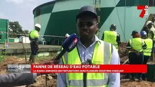 Panne de r&eacute;seau d'eau : la SODECI annonce la perturbation dans plusieurs quartiers d'Abidjan