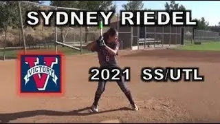 Sydney Riedel 2021 Short Stop, Utility Softball Skills Recruit Video