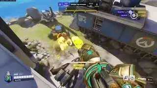 Pharah quad kill (Overwatch)