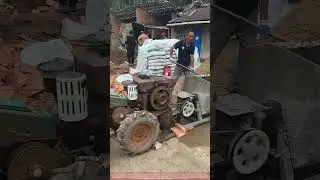 The Tractor-Powered Concrete Mixer | A Rural Engineering Hack