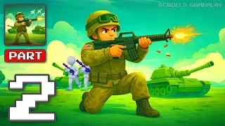 Base Commander - Gameplay Walkthrough Part 2 - Rule the Battle Zone (iOS, Android)