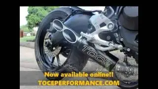Toce Performance Yamaha FZ09/MT09 Double Down Exhaust System