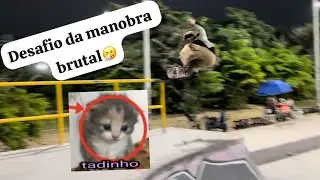 Desafio da manobra Flip indie grap (me arrenpendi)