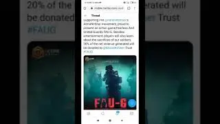 Akshay Kumar Big Tweet About Faug Game #shorts