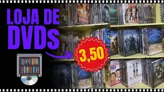 Compramos FILMES RAROS por R$ 3,50 nessa Loja de DVDs e CDs em Recife