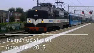 Treinen op station Abcoude - 12 september 2015