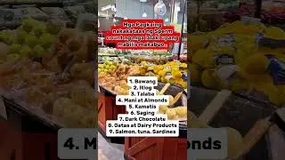 Mga Pagkaing Nakakataas ng Sperm Count ng mga Lalaki #awareness #health #facts #healthyfood