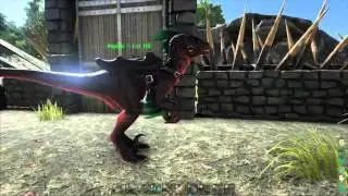 ARK Survival Evolved S2 - #1 Raptor Tame!