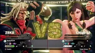 (BushinStyle6) Zeku vs (Mercenario-X) Chun Li