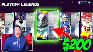 *INSANE PULL* $200 Playoffs Legends Pack Opening... - Madden 21 Ultimate Team