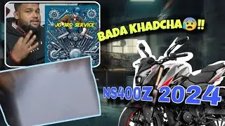 3RD Service Done ✔️ || NS400Z #automobile #vlog #subscribemychannel 