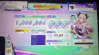 CHUNITHM X-VERSE TECHNOPOLIS 2085 AJ #chunithm #チュウニズム #手元動画 