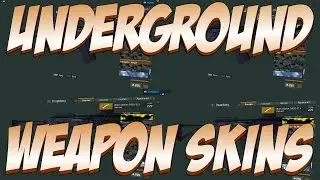 The Division - All 4 Underground DLC Weapon Skins (Patch 1.3 Stealth Camos)