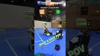 КАКОЙ ПОТРЯСАЮЩИЙ СЕЙВ! #rocketleague #rlcs #realife #rl #funny #irl #powerchair