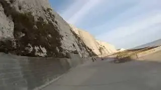 Cycling: Brighton to Peacehaven via Undercliff Walk (32min)