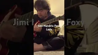 Jimi Hendrix Foxy Lady #jimihendrix #guitar #shorts #viral #rock