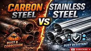 Different carbon steel vs stainless steel ,कार्बन स्टील और स्टेनलेस स्टील में क्या अंतर है