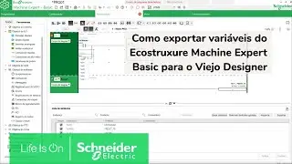 Como exportar variáveis do Basic para o Viejo Designer | Schneider Electric Brasil