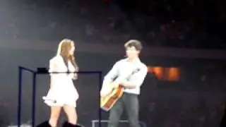 Jonas Brothers f/ Miley Cyrus - Before the Storm 6/20/09 Dallas
