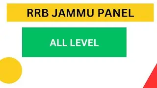 RRB JAMMU PANEL DECLARED #rrb #rrbjammu #railway #northernrailway