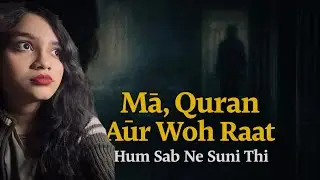 Maa, Quran Aur Woh Raat 😨 | True Horror Story | Collab with @gamingwithme0999#horror